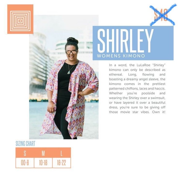 Lularoe floral kimono - Picture 4 of 6